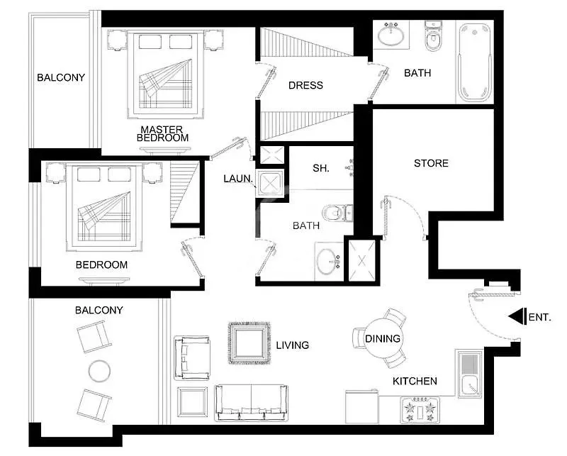 Cozy 2Br In Business Bay, Aykon Tower Apartment Dubai