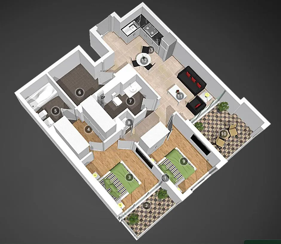 Cozy 2Br In Business Bay, Aykon Tower Apartment Dubai